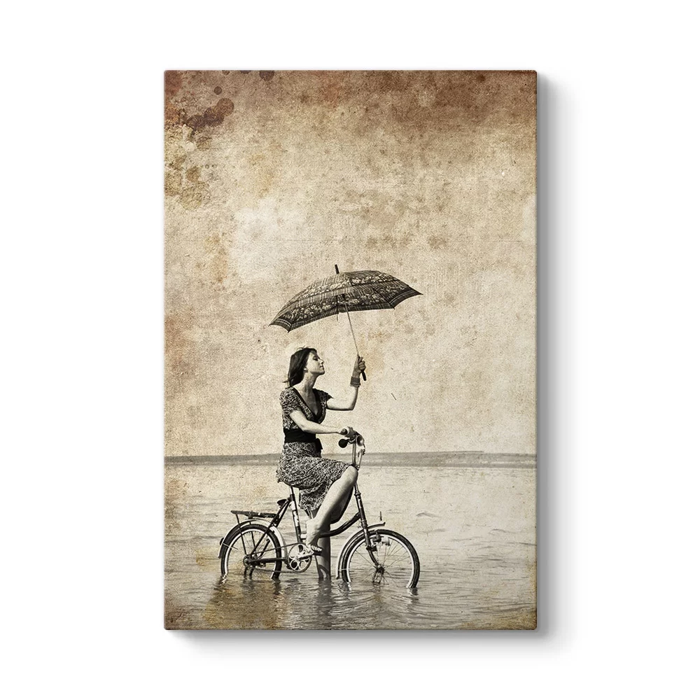 Umbrella Vintage Tablosu - Model 2